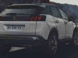 peugeot 3008 2021 3D Model