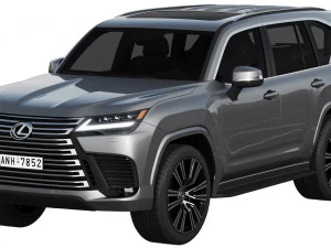 Lexus lx600 2022 3D Modell