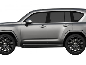 lexus lx600 2022 3D मॉडल