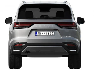 lexus lx600 2022 3D Model