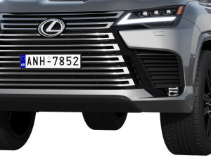 lexus lx600 2022 3D मॉडल