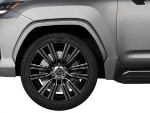 lexus lx600 2022 3D मॉडल