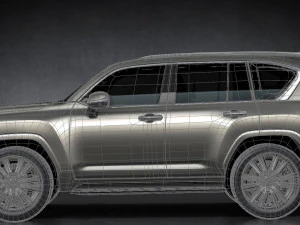 lexus lx600 2022 3D Model