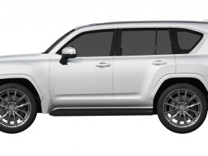 lexus lx600 f sport 2022 3D Модель