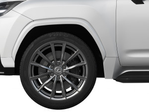 lexus lx600 f sport 2022 3D Модель