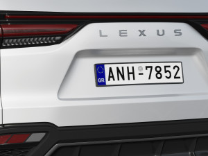 lexus lx600 f sport 2022 3D Модель