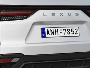 lexus lx600 f sport 2022 Modelo 3D