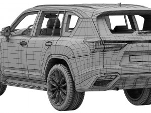 lexus lx600 f sport 2022 3D Модель