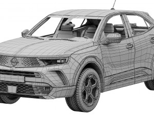 opel mokka-e 3D 모델