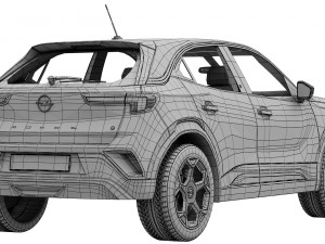 opel mokka-e 3D 모델