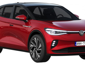 volkswagen id5 gtx 2022 Model 3D