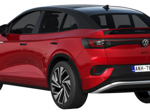 volkswagen id5 gtx 2022 Model 3D