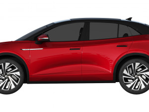 volkswagen id5 gtx 2022 Model 3D