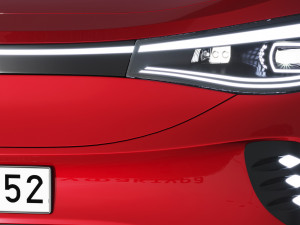 volkswagen id5 gtx 2022 Model 3D