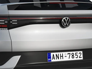 volkswagen id5 2022 3D Model