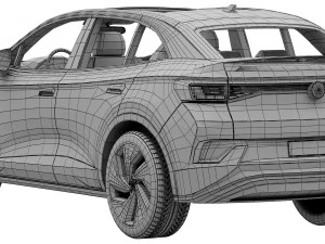 volkswagen id5 2022 3D Model