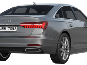 audi a6 limousine 3D Model