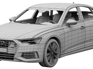 audi a6 limousine 3D Model