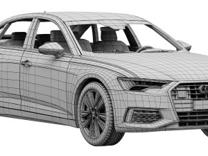 audi a6 limousine 3D Model
