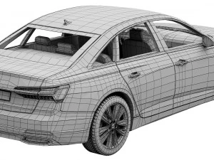 audi a6 limousine 3D Model