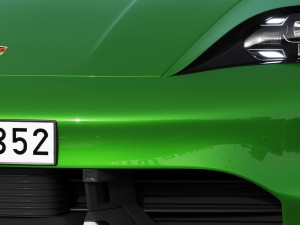 porsche taycan turbo s cross turismo 2021 3Dモデル