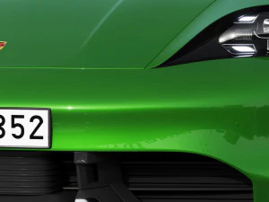 porsche taycan turbo s cross turismo 2021 3D Model