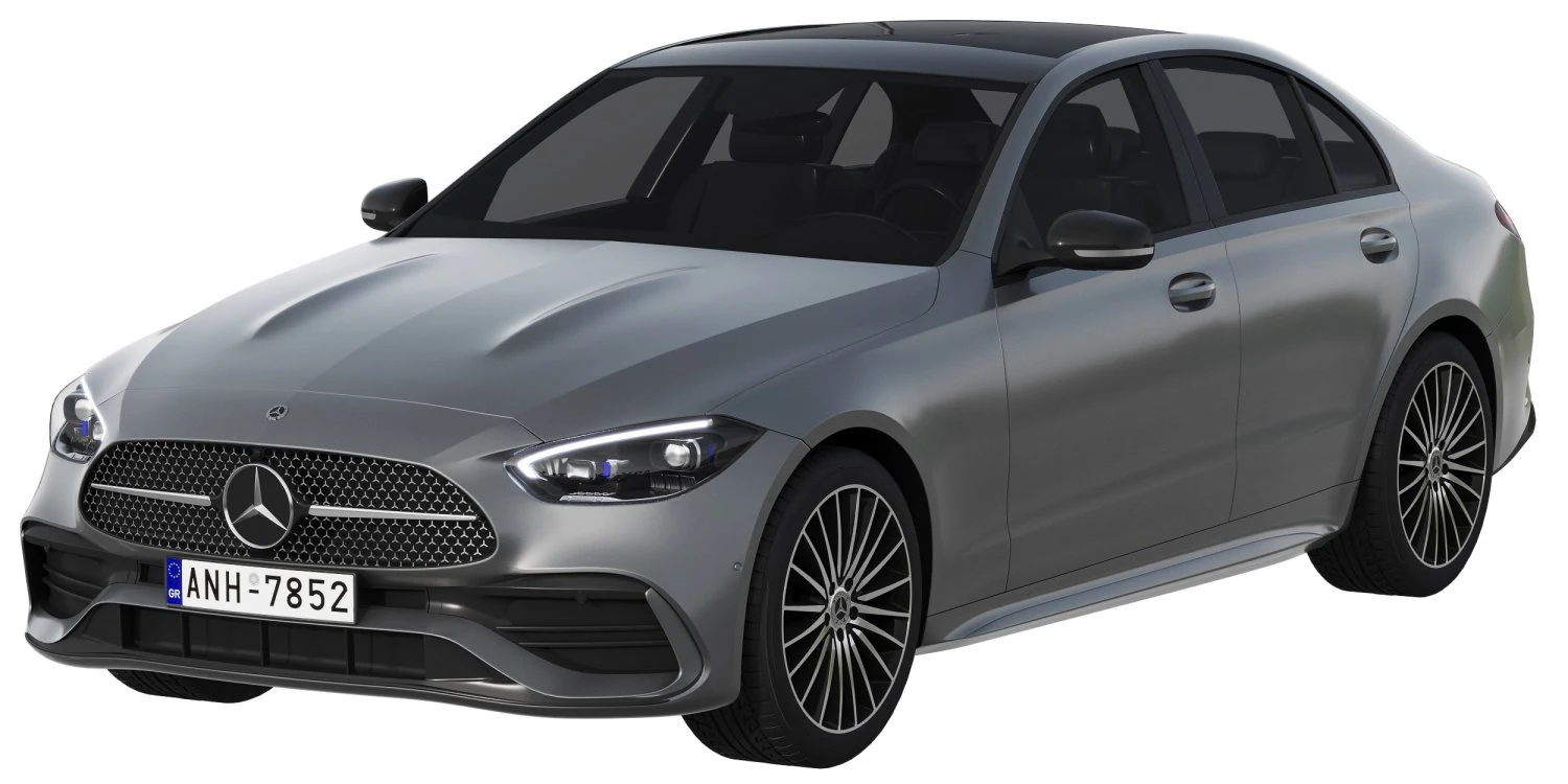 mercedes-benz c-class 2022 3D Model .c4d .max .obj .3ds .fbx .stl .blend 