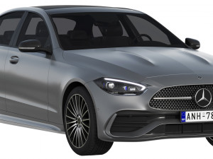 mercedes-benz c-class 2022 3D Модель