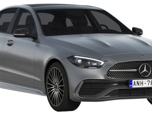 mercedes-benz c-class 2022 3D Model