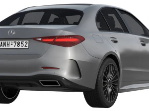 mercedes-benz c-class 2022 3D Model
