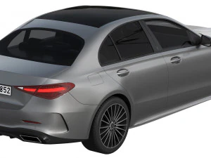 mercedes-benz c-class 2022 3D Model