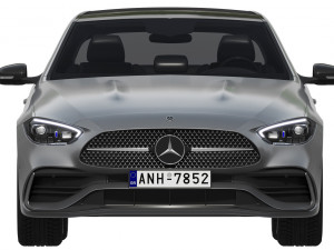 mercedes-benz c-class 2022 3D Модель