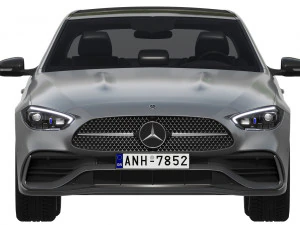 mercedes-benz c-class 2022 3D Model