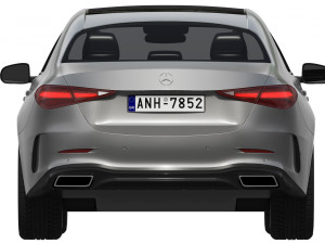 mercedes-benz c-class 2022 3D Модель