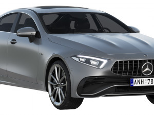 mercedes-amg cls 53 2022 3D 모델