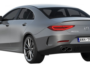 mercedes-amg cls 53 2022 3D 모델