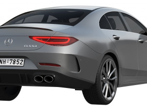 mercedes-amg cls 53 2022 3D 모델