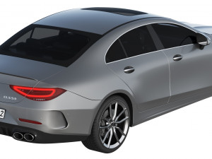 mercedes-amg cls 53 2022 3D 모델