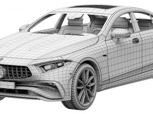 mercedes-amg cls 53 2022 3D 모델