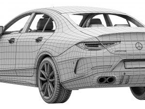 mercedes-amg cls 53 2022 3D 모델