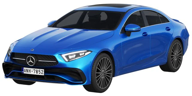 mercedes-benz cls 2022 Modelo 3D .c4d .max .obj .3ds .fbx .stl .blend 