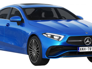 mercedes-benz cls 2022 Modelo 3D