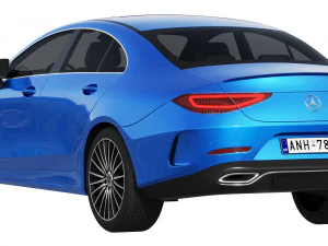 mercedes-benz cls 2022 Modelo 3D