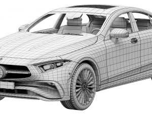 mercedes-benz cls 2022 Modelo 3D