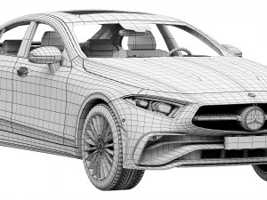 mercedes-benz cls 2022 Modelo 3D