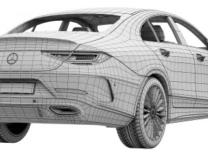 mercedes-benz cls 2022 Modelo 3D