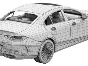 mercedes-benz cls 2022 Modelo 3D