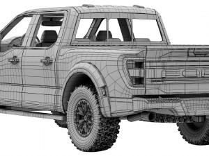 ford-f-150 raptor 2021 Modelo 3D