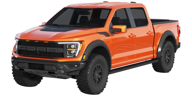ford-f-150 raptor 2021 Modelo 3D .c4d .max .obj .3ds .fbx .stl .blend 