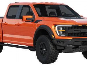 ford-f-150 raptor 2021 Modelo 3D